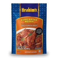 Brahim's Kuah Masak Merah 180g BCS Brahim Brahims Instant Paste Rempah Segera Cooking Paste