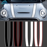 OPENMALL Car Engine Hood Bonnet Decor Sticker Stripes Decals For Mini Cooper S JCW R55 R56 R60 R61 F