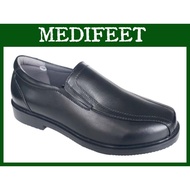 MEDIFEET M6013 Health shoes(Kasut kesihatan)Men Formal Shoes arch support健康鞋medical Footlink Medshoe