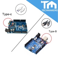ARDUINO UNO REV3 R3 Compatible ATMEGA328 16U2 CH340 USB (**Free Header Pin) / ATMEGA328P-AU + CH340