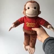 Curious George Monkey Plush Toy Brown Little Monkey Doll