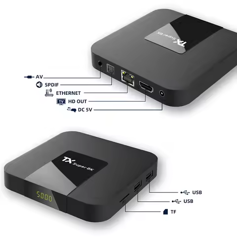 [Genuine] TX Super 8K TV box Best and Easy Android11.0 Smart TV Box 2GB+16GB UHD wifi Global Market 