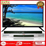 COD PANATONE LED TV Not Smart TV 32 inches On Sale With Free TV Soundbar
