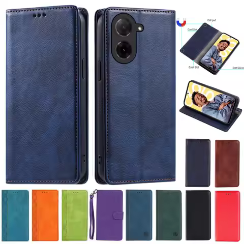 Phone Fundas For Xiaomi Poco C71 Case Etui Poco C71 Cover Book Leather Coque Poco C71 C 71 PocoC71 W