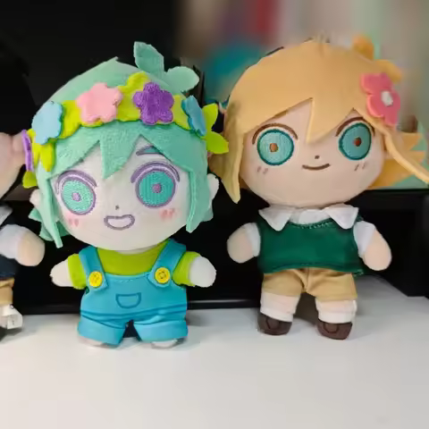 Cartoon Omori Plush Toys Aubrey Kel Mari Basil Hero Cosplay Stuffed Dolls Christmas Plushie Figures 
