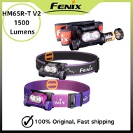 Fenix HM65R-T V2.0 Professional Trail Running Headlamp 1600Lumens USB Type-C Rechargeable Include 34
