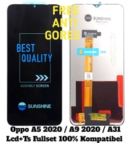 Lcd Oppo A5 2020 / A9 2020 / A31 Fullset+Touchscreen Hp 100% Kompatibel < COD > Bisa Bayar Di Tempat