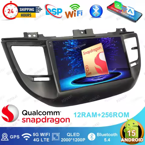 Android 15 Car Radio For Hyundai Tucson IX35 3 2015 - 2018 Motorcycle Accessories Polo 6r Golf 8 Key