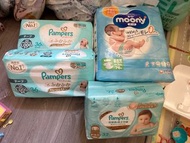 Pamper+Moony 初生尿片
