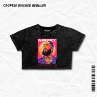 MADMAN Croptee Washed NIPSEY HUSSLE | CRPW VCT - 15