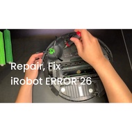 ERROR 26 Repair/Fix iRobot e5, e6, i3, i3+, i4, i4+, i6, i7, i8, j7
