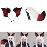 KING Fox-Ear Headband-Fox Tail Fox-Anime Beast Tail Fox-Ear Headwear Costume Anime Cosplay Party  fo