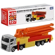 《豬帽子》現貨 TAKARA TOMY TOMICA 多美小汽車 #127 三菱 混擬土幫浦車