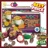 MX3 Mangosteen Coffee Mix Healthy Low Acid Coffee