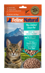 Feline Natural Freeze Dried Beef &amp; Hoki 100g