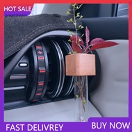 GR  Car Air Freshener Car Vent Clip Diffuser Car Vent Clip Air Freshener with Flower Vase Holder for Aromatherapy Easy Installation Glass Tube Car Fragrance Diffuser