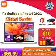 2021 Xiaomi Laptops Mi RedmiBook Pro 14 Notebook AMD Ryzen 7 5700U / Ryzen 5 5500U 16GB Ram 512 SSD