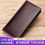dompet lelaki kecil beg dompet perempuan Retro Men's Clutch