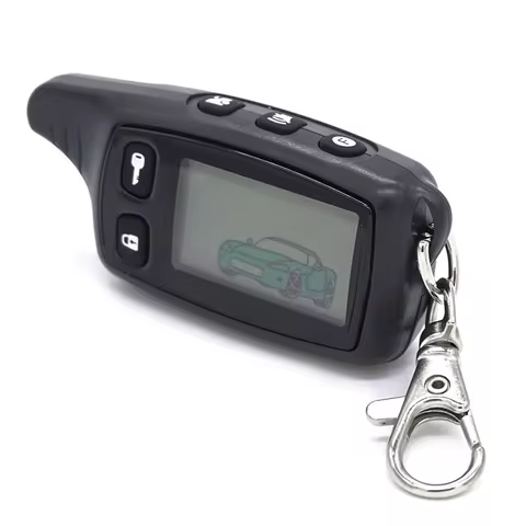 TW 9010 LCD Remote Control Key Fob Keychain For TW9010 TV9010/7000/9000/ d900/D00/TZ9010/Harpoon H1