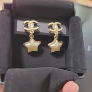 Chanel 耳環 （復古）星星、夾式耳環
