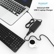 Pengecas USB Jenis C Universal 45W Serasi dengan HP ChromeBook x360 11A G8 EE/ 11MK G9 EE Lenovo Ace