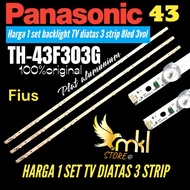 BACKLIGHT TV LED PANASONIC 43 INCH TH 43F303G BACKLIGHT TV LED PANASONIC 43 INCH