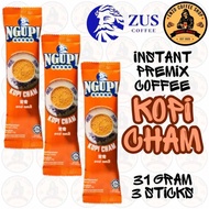 ZUS NGUPI KOPI CHAM - INSTANT COFFEEMIX DRINK - TRIPLE & SINGLE SACHET - ZUS COFFEE