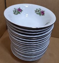 早期大同瓷碗 湯碗 麵碗 小碗公-直徑18.5公分