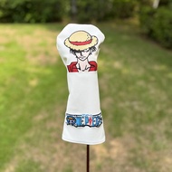 Golf Club Head Cover Japanese And Korean Best-selling One Piece Luffy Club Protective Cover No. 1 Ch