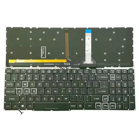 New for Acer Predator Helios 300 PH315-54 Keyboard US RGB Colorful Backlit