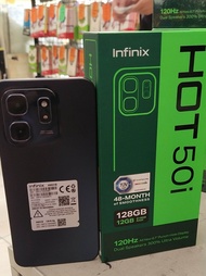 infinix hot 50i NFC 12+128 GB Gaming Helio G81 (pengganti hot 40i)   (imei terdaftar)  garansi resmi