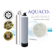 AQUACO OUTDOOR WATER FILTER GLASS BEADS 0.6-0.8MM HALAL WITH FREE GIFT