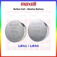 Maxell Button Cell Micro Alkaline Battery LR41 / LR44