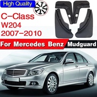 for Mercedes Benz C Class C-Class W204 2007~2010 Fender Mud Guard Flaps Mudguards Accessories Benz C
