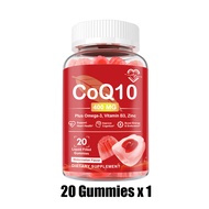 Omilay Coq10 Gummy Coenzyme Q10 400 mg อาหารเสริม Q10 โอเมก้า3 Vitamin B3 วิตามิน Zinc สุขภาพหัวใจ 6