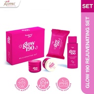 Honest Glow Transformed Skin - Glow190 Rejuvenating Set Skin Care Rejuvenating Set Skincare Set Trav