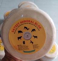 Mineral blok - Satset mineral blok 1kg - mineral untuk sapi - mineral untuk kambing - mineral untuk 