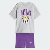 adidas Lifestyle ADIDAS DISNEY MINNIE MOUSE T-SHIRT SET Women Grey JZ3549