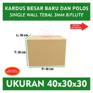 Cardboard Box Packing POLOS Size 40x30x30