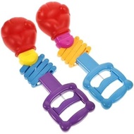 BESPORTBLE 2Pcs Retractable Spring Fist Shooter Toy Creative Telescopic Fists for Boy Girl Indoor Pa
