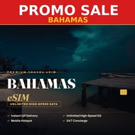 [PROMO] Bahamas Travel eSIM 1GB-5GB Data | Big Sale | Instant QR | 4G/5G