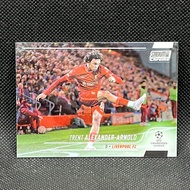 2021-22 Stadium Club Chrome UEFA Base #66 Trent Alexander-Arnold Liverpool England card football soc