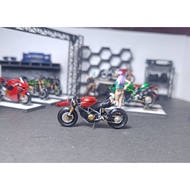 HOTWHEELS Miniature motorcycle figure 916Ducati for 1: scale Hot Wheels, tarmac, matchbox,MiniGT,Gre
