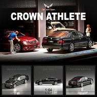 Ready Stock Hot Sale DCT1: 64 Toyota Crown 12th Generation Alloy Car Model Simulation Static Miniatu