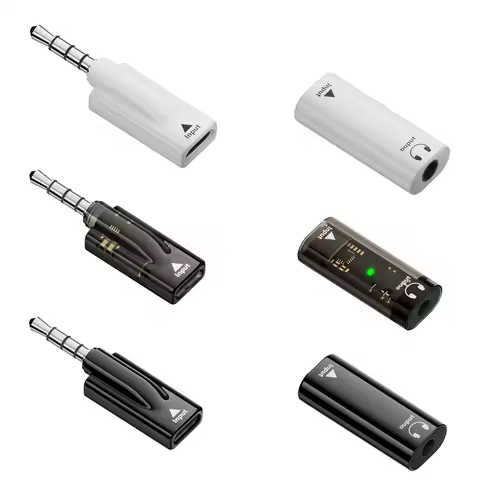 3.5mm To Type-c Audio Adapter USB Type C To 3.5mm Aux Adapter Earphone AUX Adapter for iPhone /for S