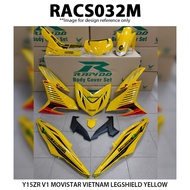 Yamaha Y15 Y15ZR V1 V2 Movistar Vietnam Legshield Cover Set Sticker Tanam Rapido New
