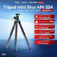 SIRUI AM-324 Carbon-fiber Tripod + compact camera Tripod with ballhead AM-40, load capacity 18kg, he