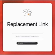 Please contact customer service for the replacement of the dedicated link