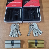 REDIMAX LARGE KEY CYLINDER CONTENTS SILVER AND GOLD 5 KEYS 5 KEYS