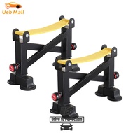 [UEB Mall]1 คู่ Hard-ดึงเบาะตาราง Barbell Rack ห้าเกียร์ปรับ Barbell ตำแหน่ง Rack สำหรับ Home GYM ออ